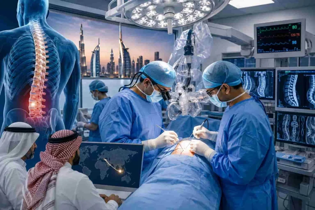 علاج وجراحة العمود الفقري في الهند لمرضى دول الخليج