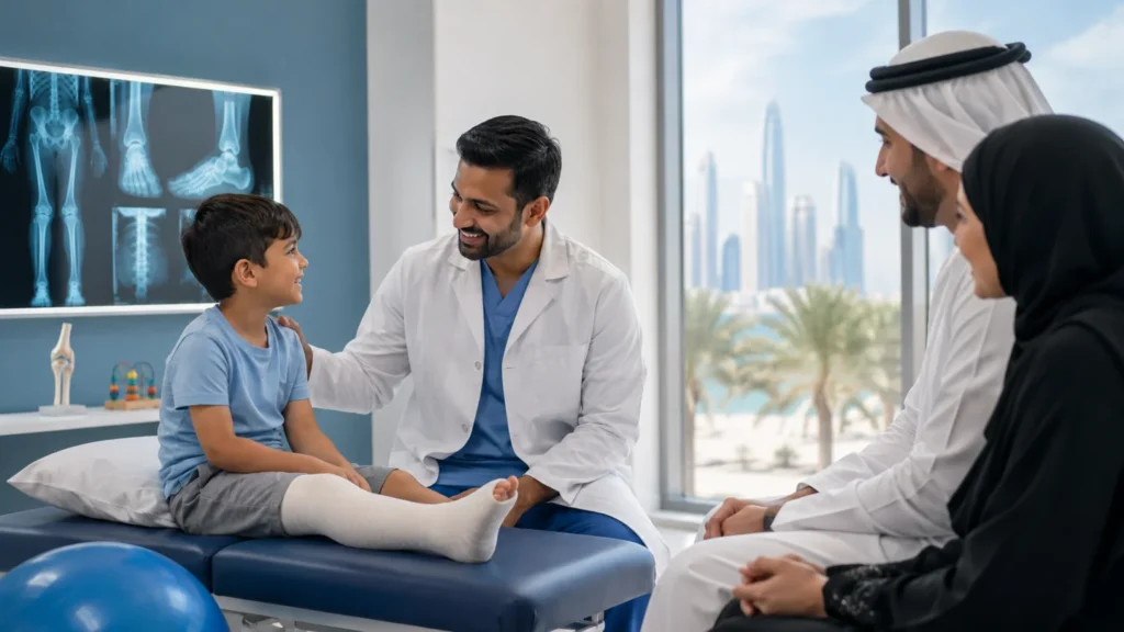 رعاية عظام الأطفال في الهند لمرضى دول الخليج